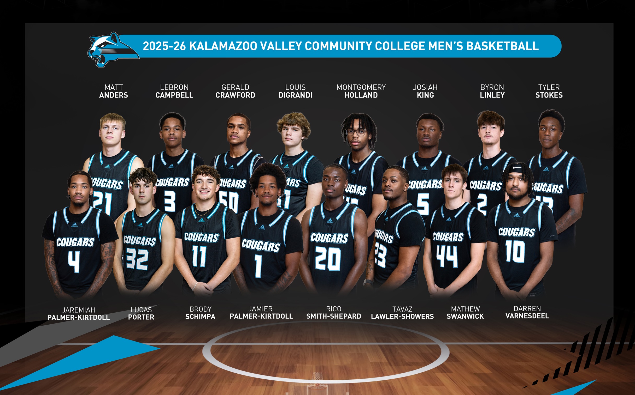 2025-26 Men's Basketball Team Photo